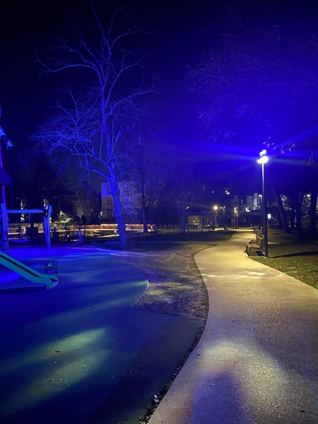 Mise en lumière - Parc urbain Lagny‑sur‑Marne 